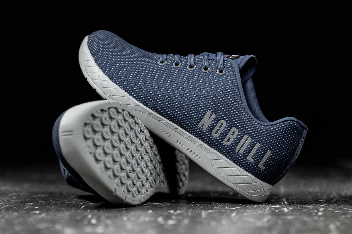 Nobull Superfabric Women's Trainers Navy | Australia (XE9083)